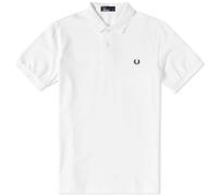 Fred Perry Slim Fit Plain Polo White