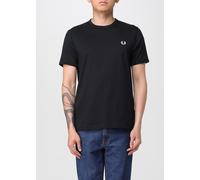 T-SHIRT GIROCOLLO UOMO FRED PERRY BLACK