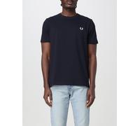 FRED PERRY T-Shirt Men color Blue 1 - Size: S - male