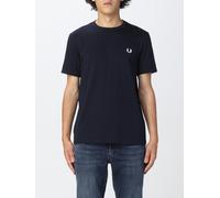 Short sleeve T-shirt Fred Perry Ringer Bleu L