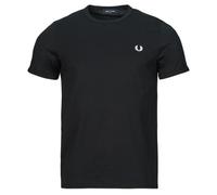 T-SHIRT GIROCOLLO UOMO FRED PERRY BLACK