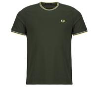 Fred Perry T shirt TWIN TIPPED T-SHIRT in Green EU XS