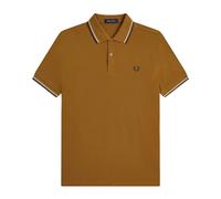 Fred Perry T-shirts and Polos - male - Fred Perry - Polo Shirts - Brown - M - Tops M
