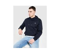 Fred Perry Twin Tipped Hoodie - Blue - Mens XL