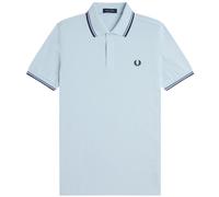 Fred Perry Twin Tipped Polo Shirt - Light Ice M M