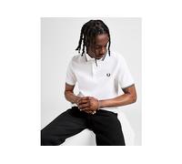 Fred Perry Twin Tipped Polo Shirt - White - Mens L