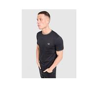 Fred Perry Twin Tipped T-Shirt - Black - Mens S