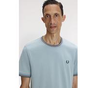 Fred Perry Twin Tipped T-Shirt - Blue - Medium