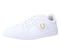 Fred Perry Womens B721 Court Trainers White 8 UK