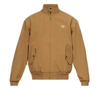 Fred Perry Womens/Ladies Bonded Zipped Padded JacketS Brown SY1324
