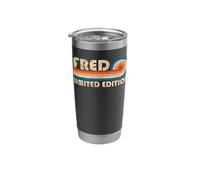 FRED Retro 70s 80s Sunset Stripe Stainless Steel Insulated Tumbler