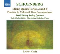 Fred Sherry Quartet:Craft - Schoenberg: String Quartets 3 4