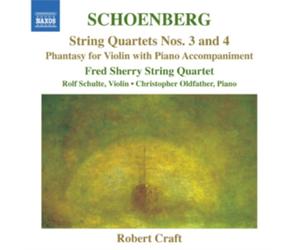 FRED SHERRY QUARTET - SCHOENBERG STRING QUARTETS 34 - CD - P2222z