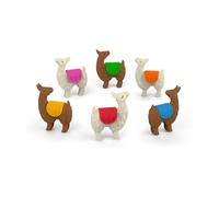 Fred TINY PRANCERS - Llama Wine Charms, Set of 6...