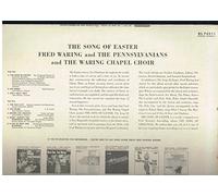 FRED WARING & THE PENNSYLVANIANS Song Of Easter LP Decca DL 74511 VG+
