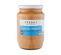 Freda’s Smooth Original Peanut Butter 750g - Natural, Vegan, Gluten-Free Nut Butter with Cornish Sea Salt - Award-Winning Gourmet Spread