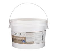 Freda's Peanut Butter Crunchy Original 2.5Kg Tub - Vegan, Gluten-Free, Dairy-Free, Made with high oleic peanuts