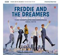 FREDDIE & THE DREAMERS - YOU WERE MADE FOR ME - THE COMPLETE RECORDINGS 1963-1970 5CD CLAMSHELL BOX