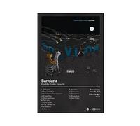 Freddie Gibbs & Madlib-Bandana - Music Album Poster Canvas Poster Bedroom Decor Sports Landscape Office Room Decor Gift Unframe-style 08x12inch(20x30cm)