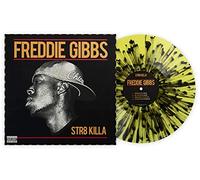 Freddie Gibbs - Str8 Killa - Exclusive Limited Edition Yellow Black Splatter Colored Vinyl LP