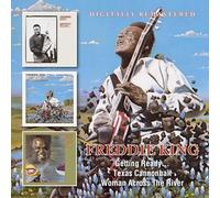 FREDDIE KING. " GETTING READY ' / " WOMAN ACROSS THE WATER " / " TEXAS CANNONBAL