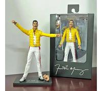 Neca Freddie Mercury Queen- 7” Scale Action Figure - Yellow Jacket NEW IN STOCK