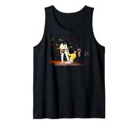 Freddie Mercury & Brian May Queen Live Wembley Stadium Tank Top