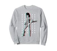 Freddie Mercury Of Queen Eye Costume 1984 Sweatshirt, Adult Unisex, Heather Grey, X-Large