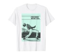 Freddie Mercury Official Howl Stage Blue T-shirt T-Shirt