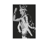 Freddie Mercury Queen Canvas Poster Wall Art Decor Print Picture Paintings for Living Room Bedroom Decoration Unframe-style 12x18inch(30x45cm)