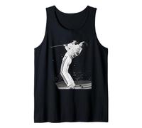 Freddie Mercury Queen Live Wembley Stadium For Magic Tour Tank Top