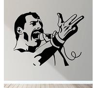 Freddie Mercury Wall Art Decal Sticker Mural Decor Motto Quote Sports Singer Music Artist Queen