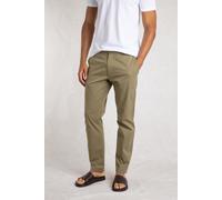Freddie Super Soft Chino Trousers Weird Fish Dark Olive 40