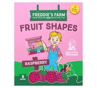Freddie's Farm Fruit Shapes Raspberry 5 Packs 100g