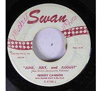 Freddy Cannon with Frank Slay & His Orch. 45 RPM June, July, and August / Palisades Park
