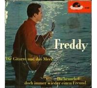 FREDDY / Die Gitarre und das Meer / Du brauchst doch immer wieder einen Freund / Bildhülle / Polydor # 23881 / Deutsche Pressung / 7" Vinyl Single Schallplatte