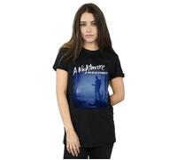Freddy Is Waiting Cotton Boyfriend T-Shirt A Nightmare On Elm Street Black L