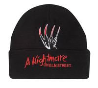 Freddy Krueger Claw Beanie Nightmare On Elm Street Black One Size