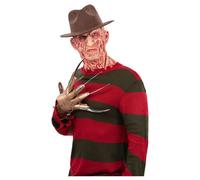 Freddy Krueger Jumper A Nightmare On Elm Street Fancy Dress Costume Adult Mens E