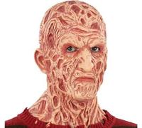 Freddy Krueger Mask 80s Halloween Party A Nightmare On Elm Street Smiffys 81030