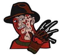 Freddy Krueger Nightmare Horror Film Movie Classic 4.0" Iron On Embroidered Thermoadhesive Patch for Clothing