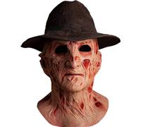 Freddy Nightmare on Elm Street Part 4 FREDDY MASK WITH HAT Trick or Treat