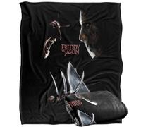 Freddy Vs Jason Face Off Silky Touch Super Soft Throw Blanket 152 X 127 Cm