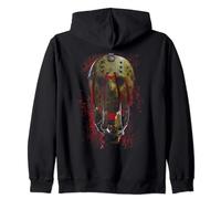 Freddy vs Jason Mask and Claws Zip Hoodie