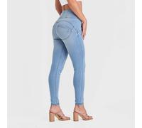Freddy Women's WR.UP Snug Jeans High Waisted Full Length Jeans in Light Blue | Size: XS Freddy Light Blue XS