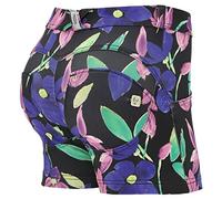 FREDDY - WR.up® Push Up Shorts in Floral Pattern Technical Fabric, Allover Flower, M