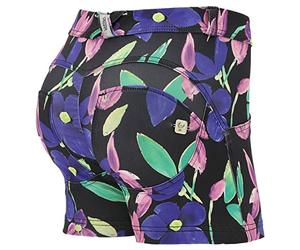FREDDY - WR.up® Push Up Shorts in Floral Pattern Technical Fabric, Allover Flower, M