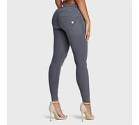Freddy Wrup Fashion - Mid Rise - Full Length - Grey - Grey, 14