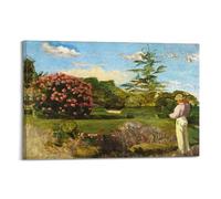 Frederic Bazille-The Little Gardener Printed Posters Cool Artworks Painting Wall Art Canvas Prints Hanging Picture Home Decors Idea 12x18inch(30x45cm)