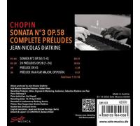 Jean-Nicolas Diatkine - Frederic Chopin: Sonata No. 3 Op. 58 & Complete Preludes